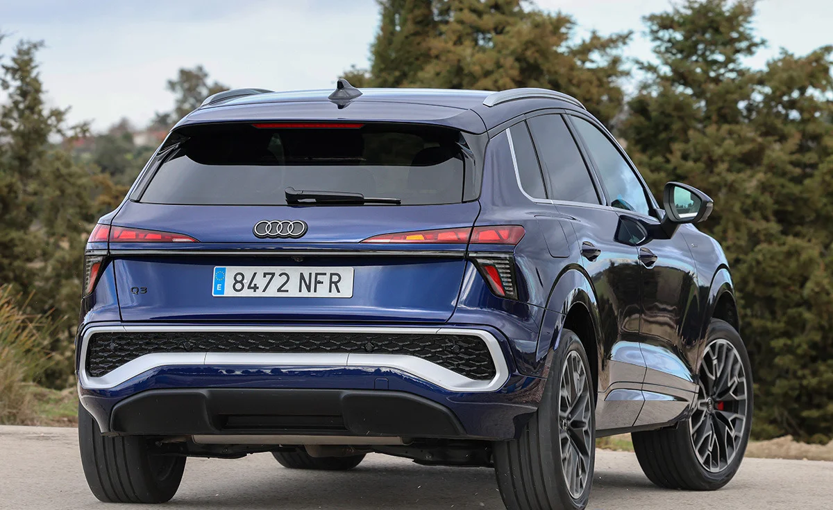 Comportamiento en marcha del Audi Q3 SUV Black line e-hybrid 150 kW (204 CV) S tronic (2026)