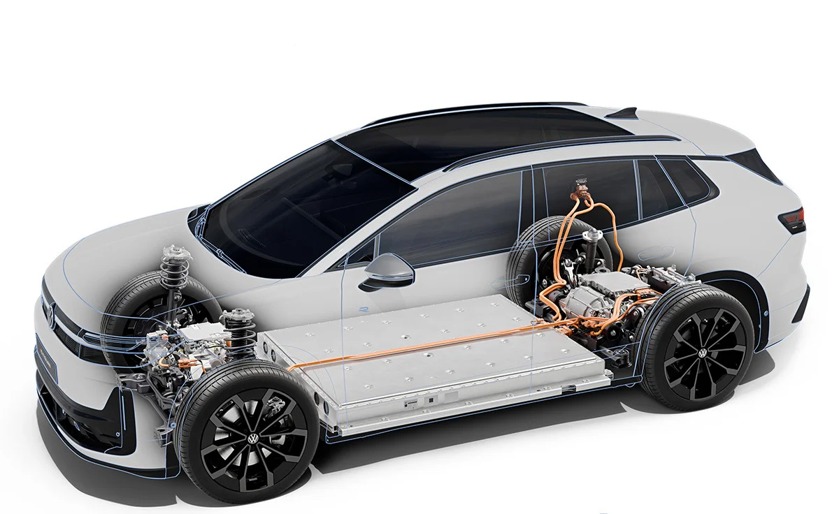 Arquitectura y detalles técnicos del Volkswagen ID. Tiguan 210 kW (286 CV) batería 77 kWh